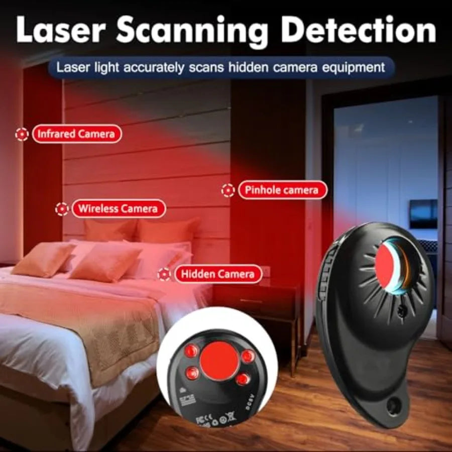 Portable Hidden Camera Detector for Home and Office
