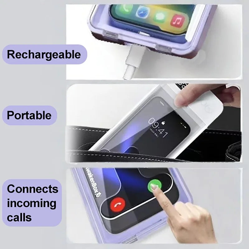 Custodia di deposito telefonico con timer