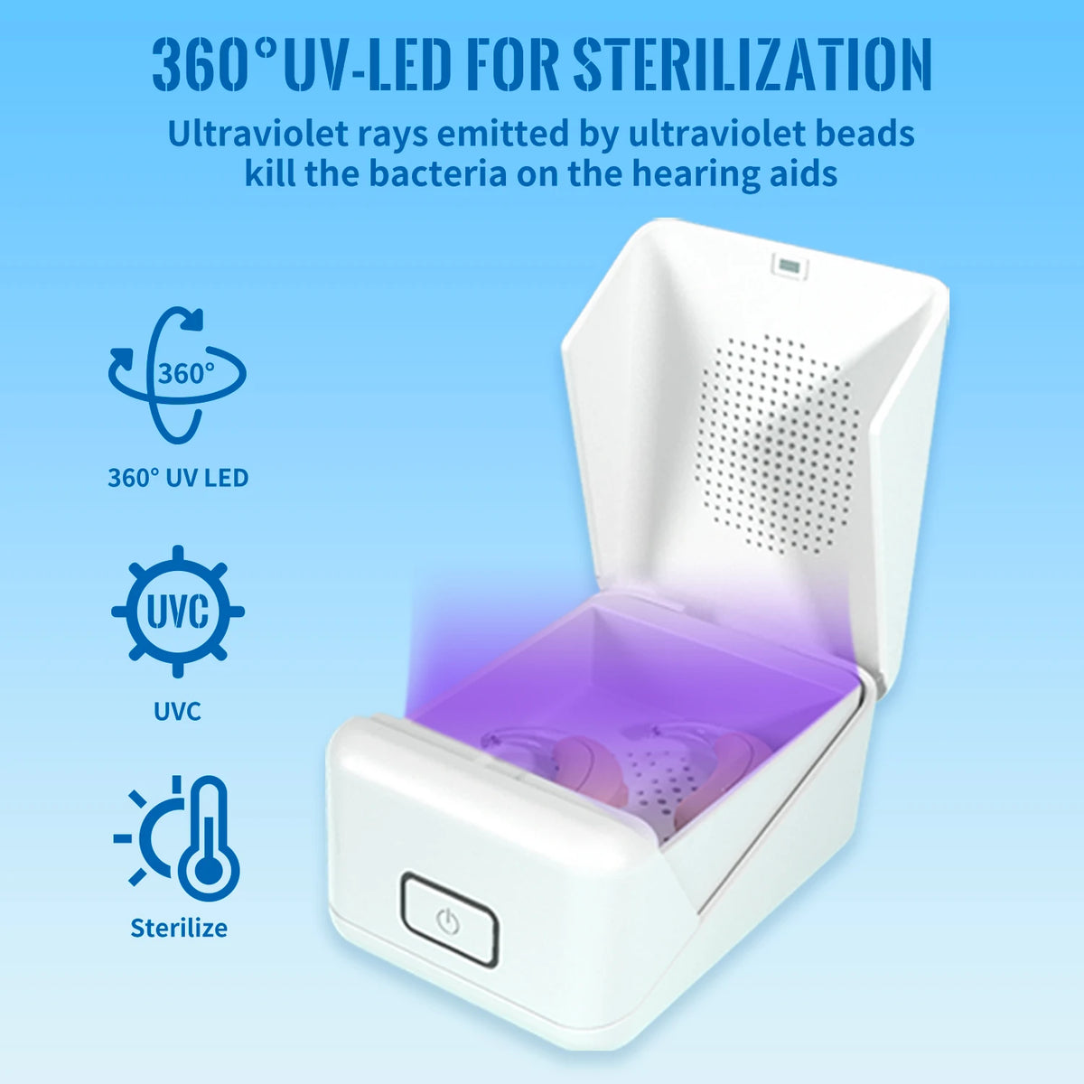 Electronic Hearing Aid Dryer