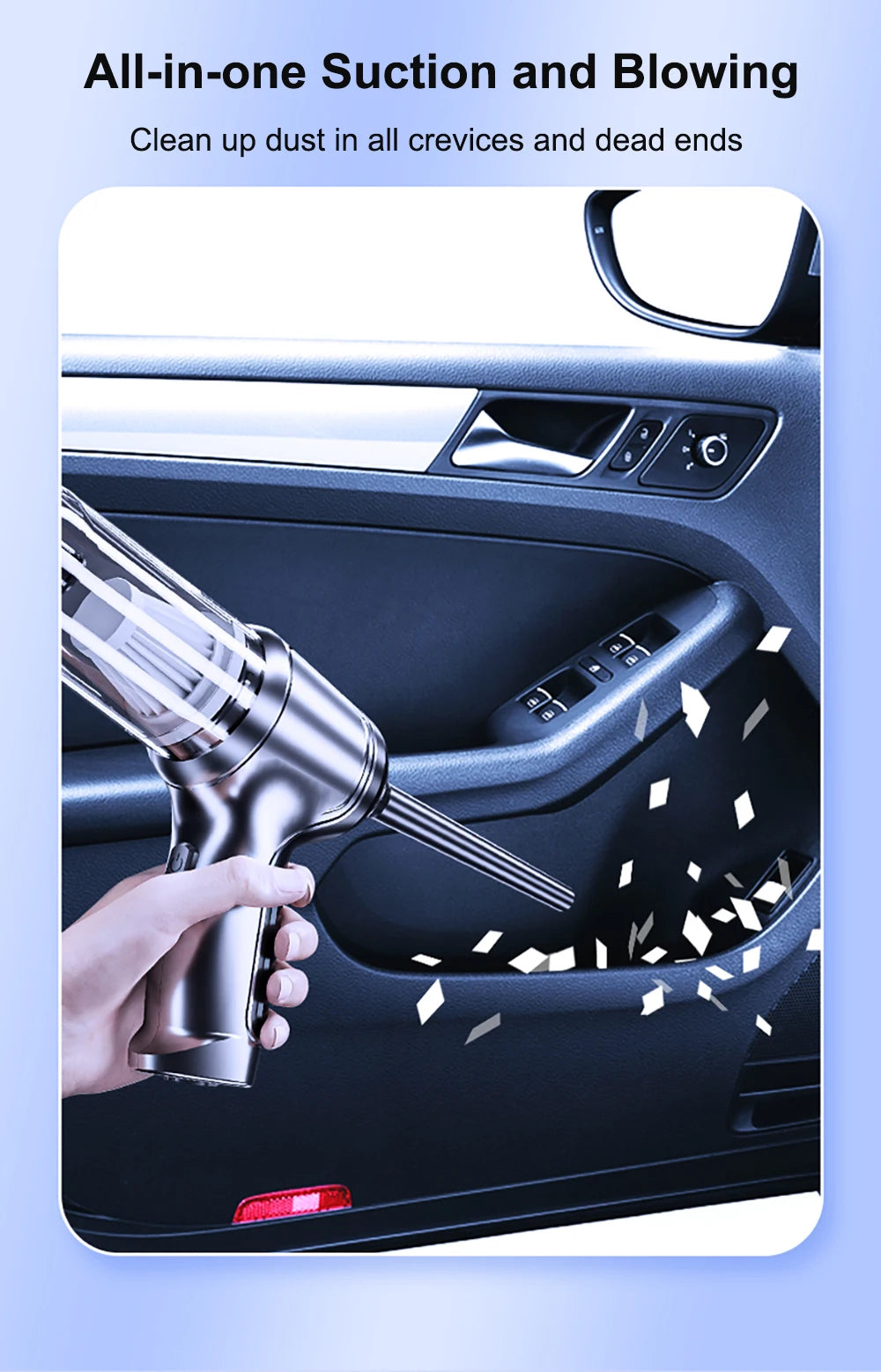 Cordless Handheld Car Vacuum and Blower