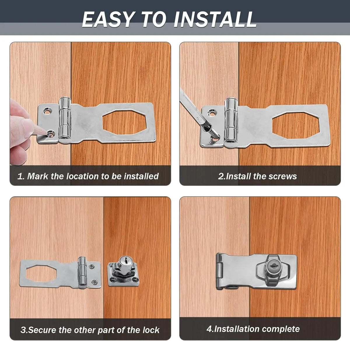 Keyed Cabinet and Drawer Lock Set