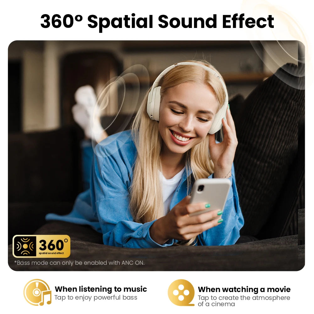 Haylou S30 Wireless Bluetooth ANC Headphones