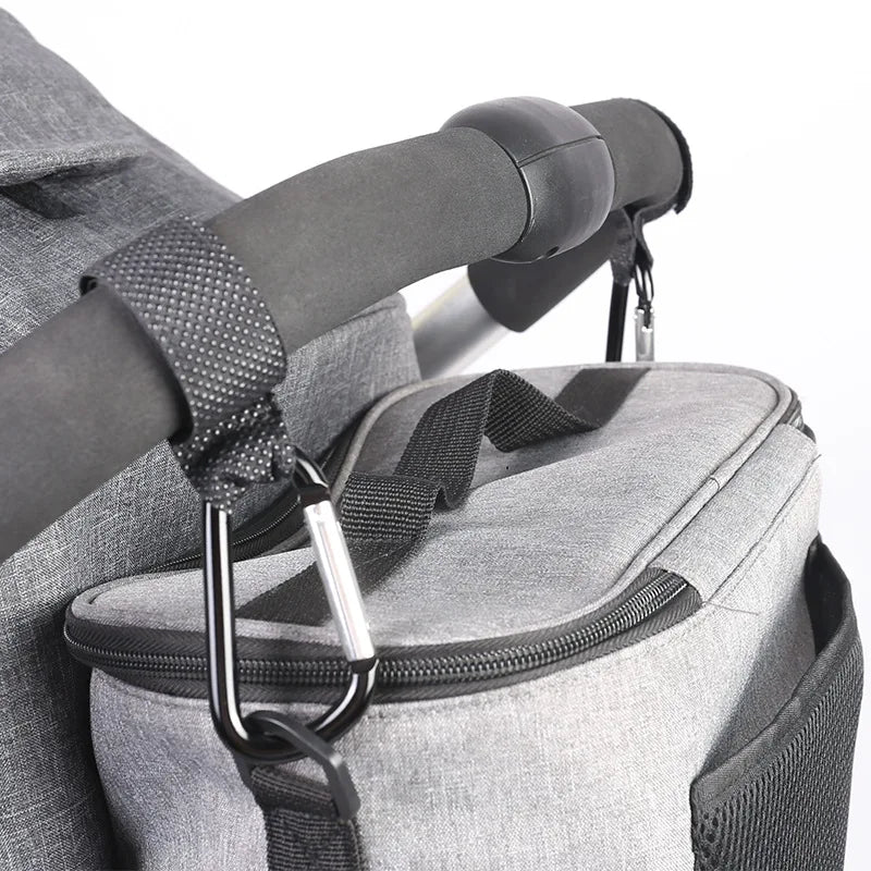 Aluminum Alloy Stroller Hook Organizer