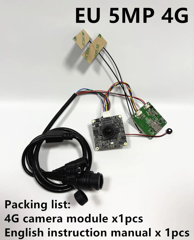 DIY 5MP 4G SIM LTE IP Camera Module
