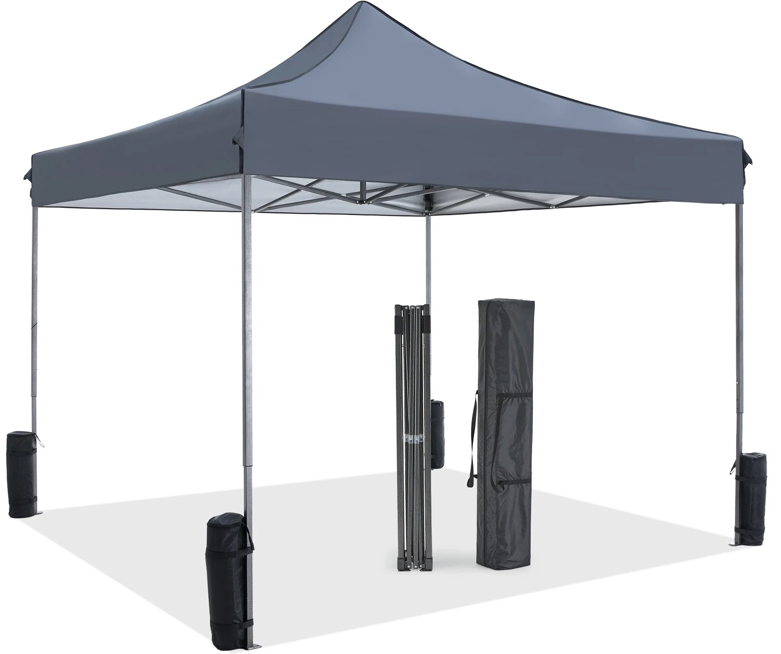 10x10ft Pop-up telt med UV-beskyttelse og justerbar højde
