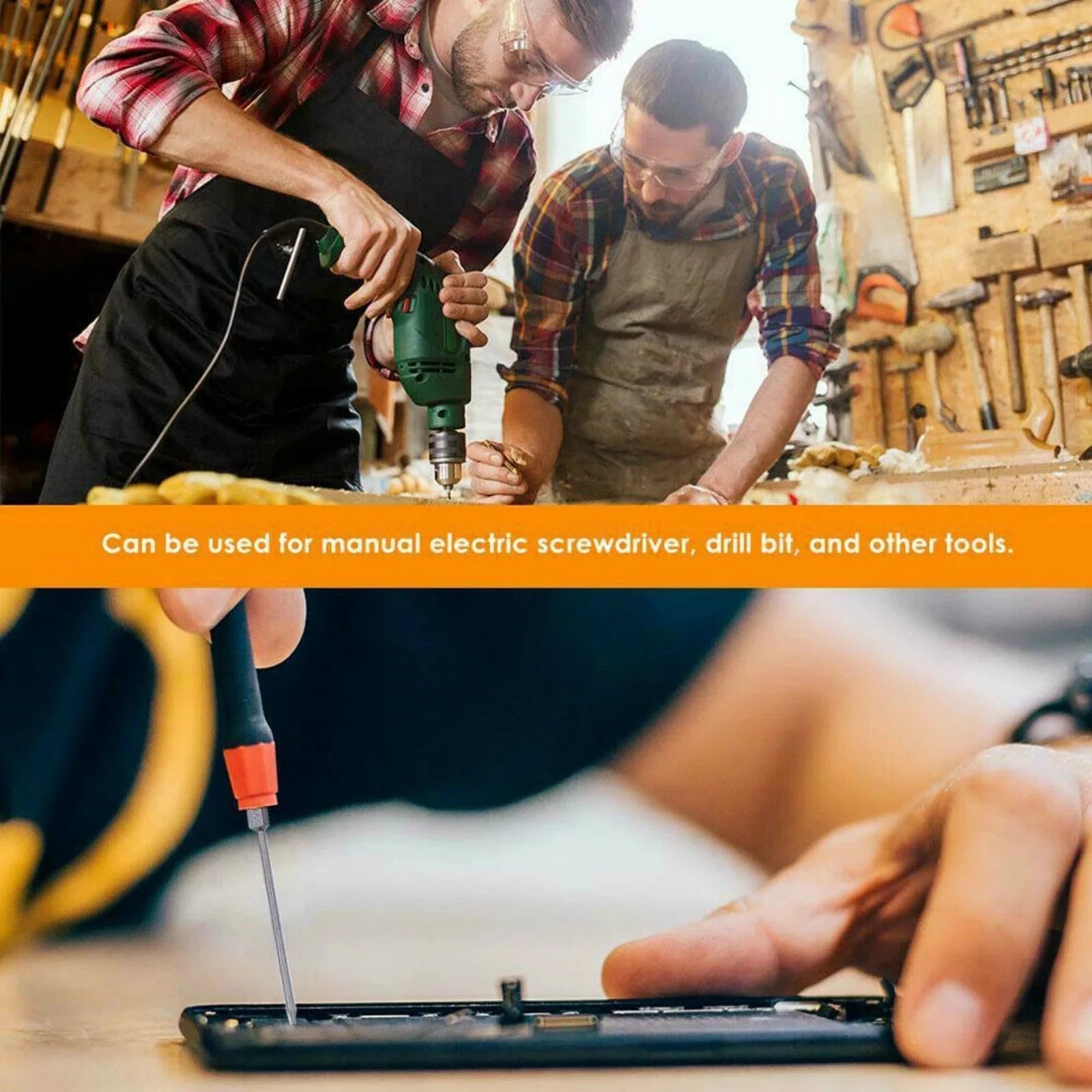 11 PCS Torx Security Bit Set S2 Steel Magnetic Security Screwdriver Set 50/100mm Star Screwdriver Set for Shark Vacuum T6-T40