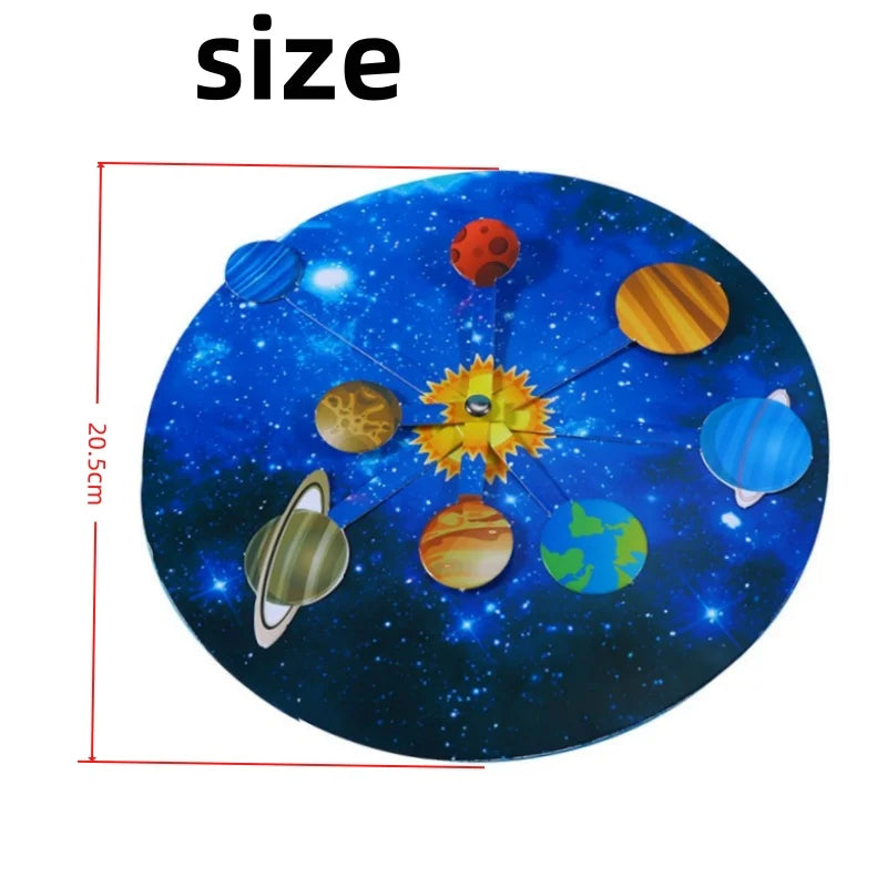 DIY Paper Solar System Model Kit, Selected Quantity