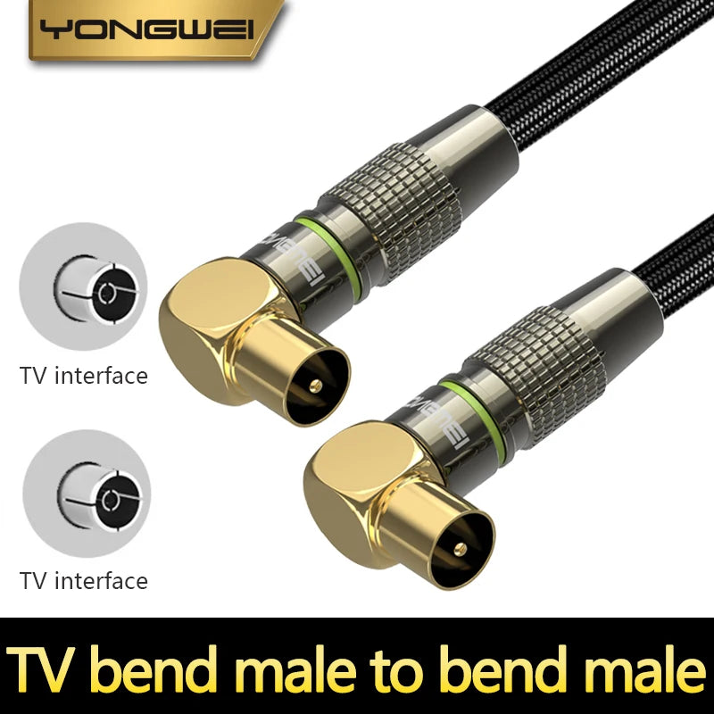 TV Aerial/RF Cable, Connector and Length Options