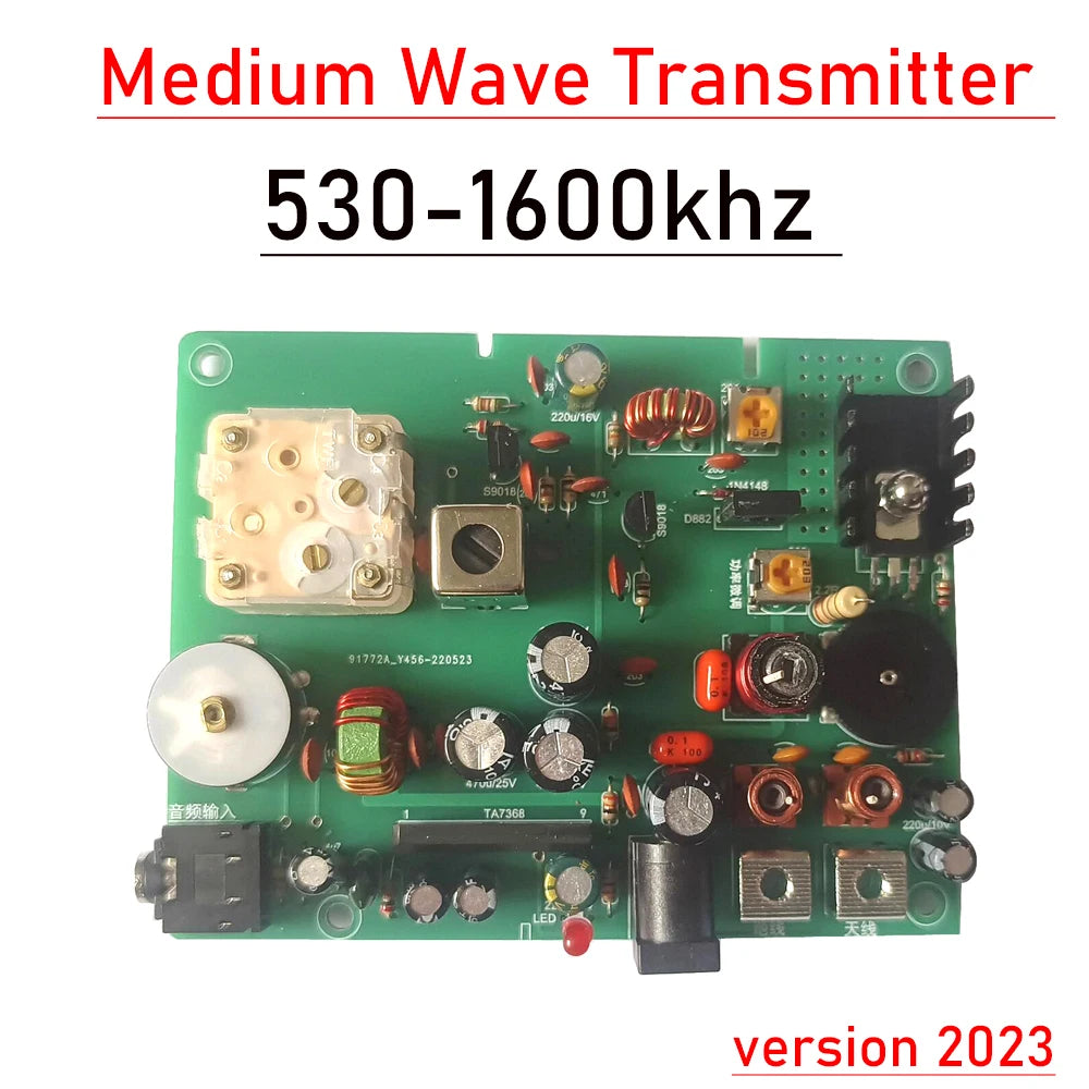 AM Radio Transmitter - DIY Kit or Assembled Board