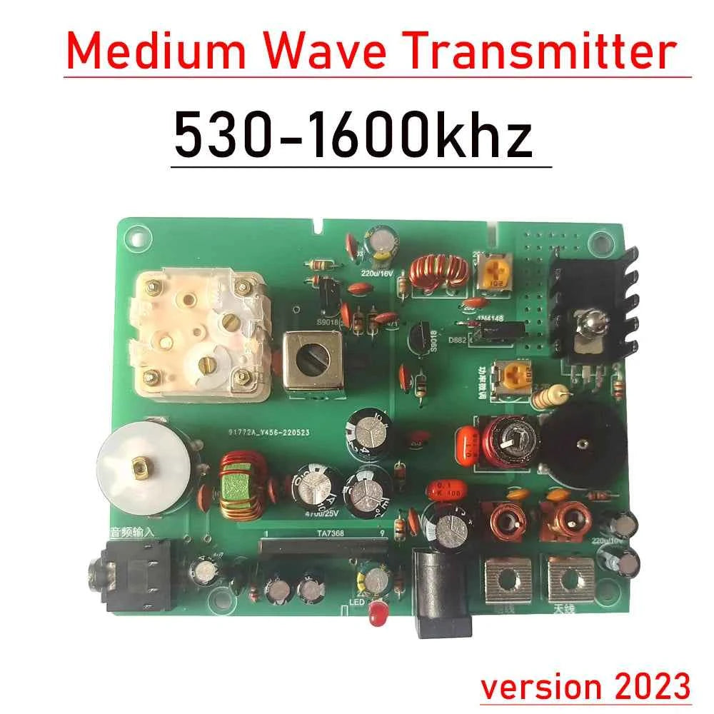 AM Radio Transmitter - DIY Kit or Assembled Board