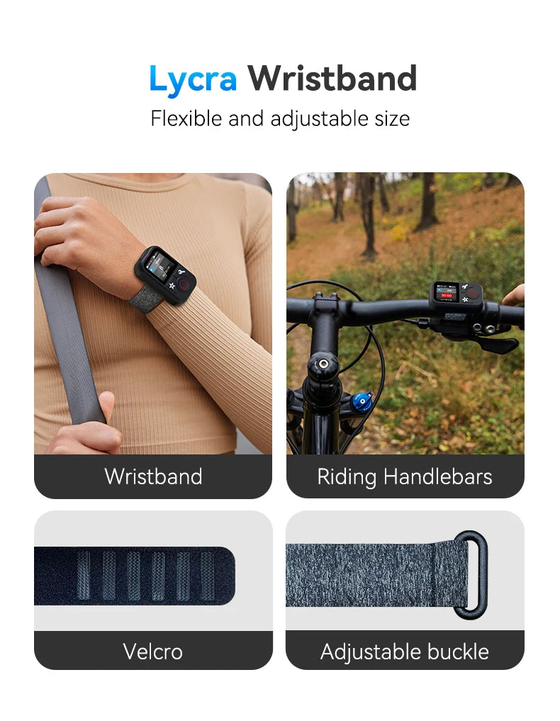 Telesin Su Geçirmez Bluetooth Uzaktan Kumanda GoPro Kameralar için