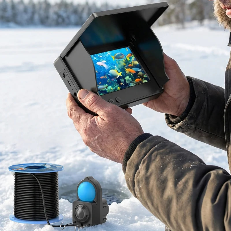 Underwater Fishing Camera with 4.3" Monitor and Night Vision