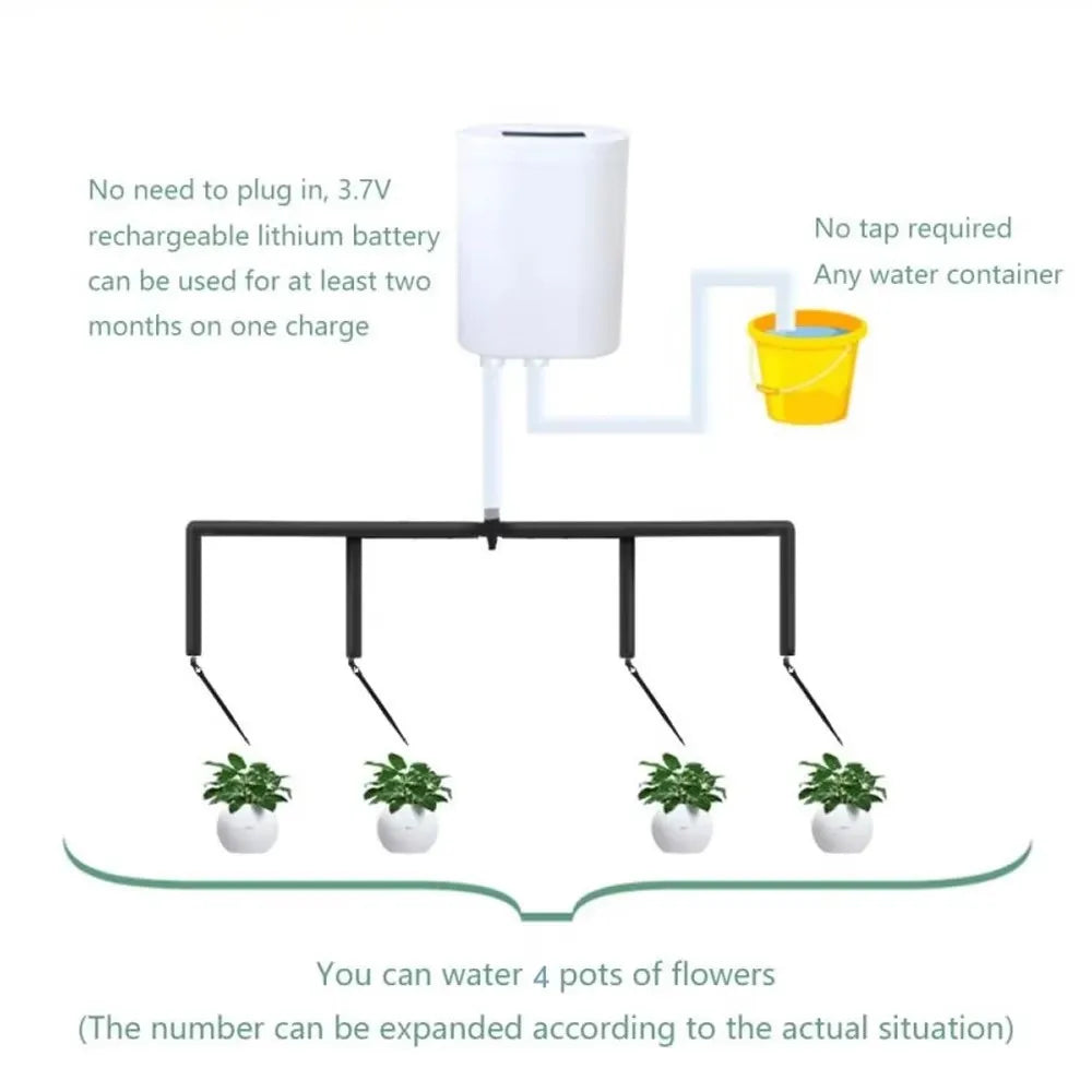 Pompa Automatica per Irrigazione Piante con Timer