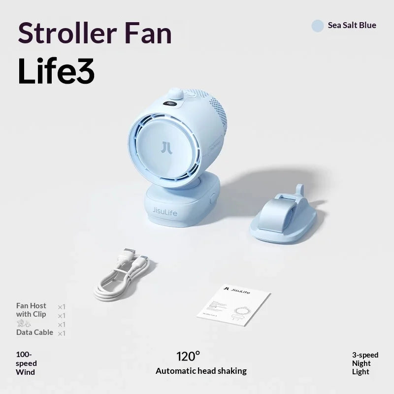 Clamp-Mount Mini Fan - Life3 and Life4 Options
