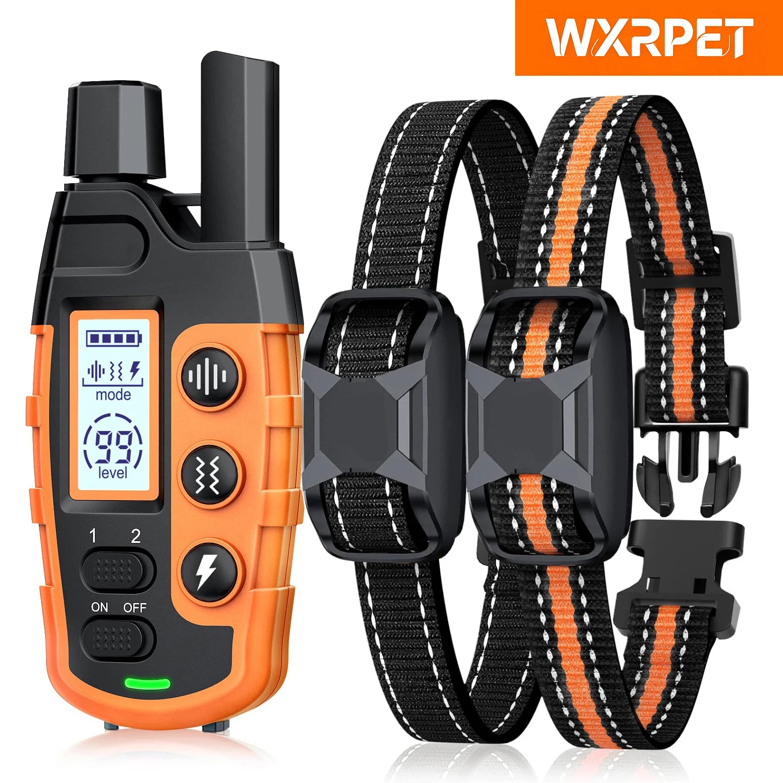 3300ft Remote Dog Training Collar Waterproof with Vibration, Beep & Shock