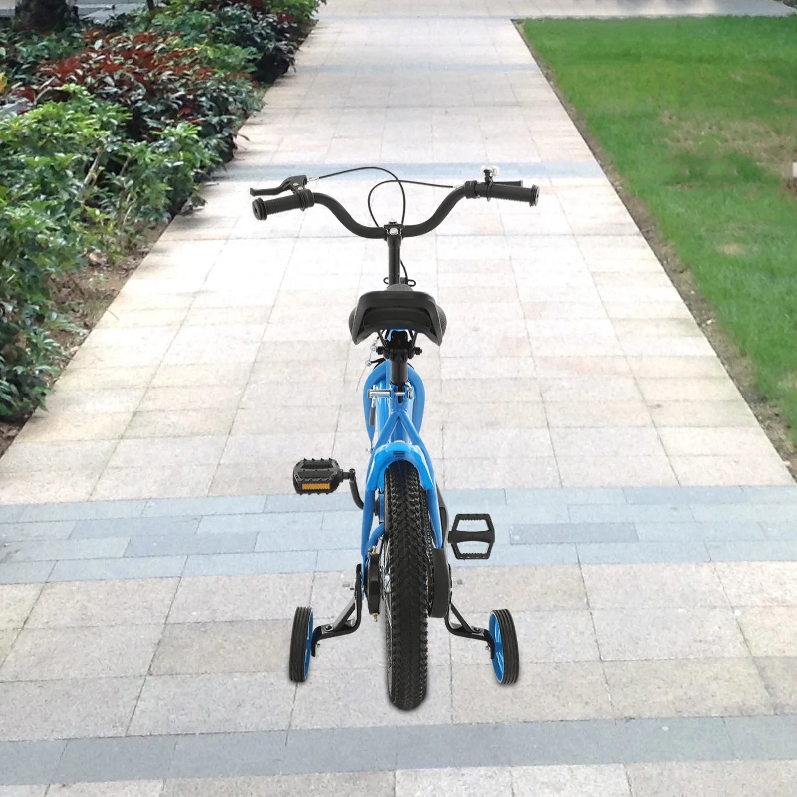 14'' Children's Learning Bicycle Kids Bike Adjustable Seat Dual Brakes for Children's Riding, Lessons, Recreation, or Exercise