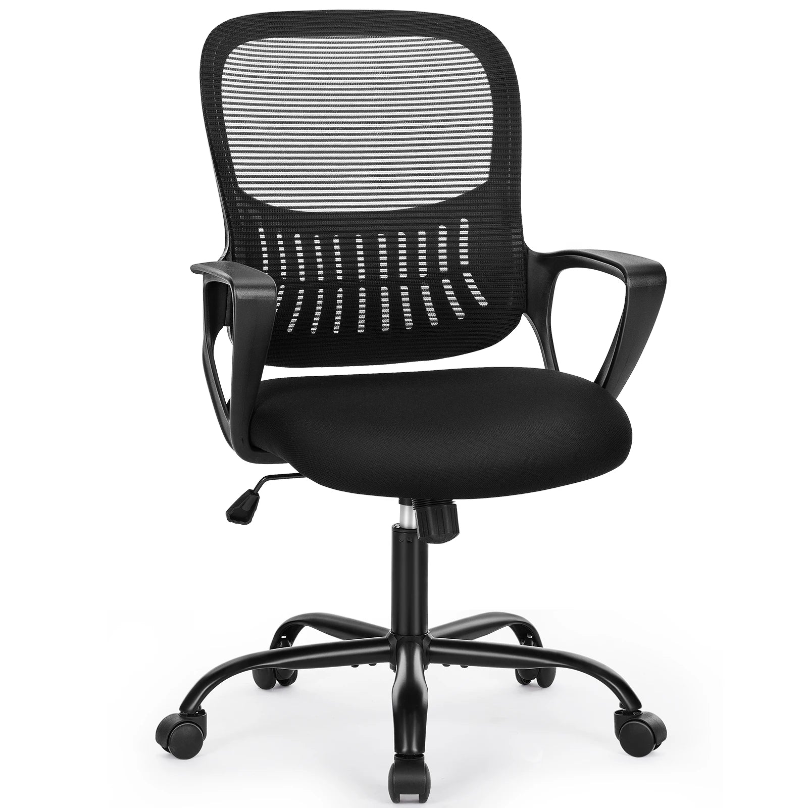 Ergonomic Mesh Office Chair with Lumbar Support & Adjustable Height