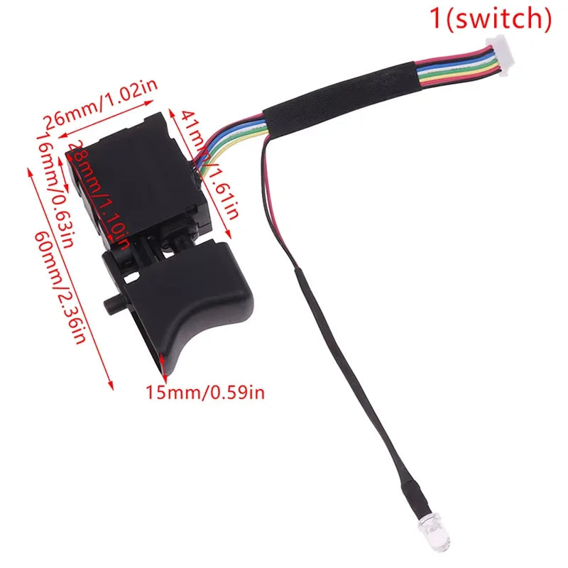 Replacement Speed-Control Board and Switch Set