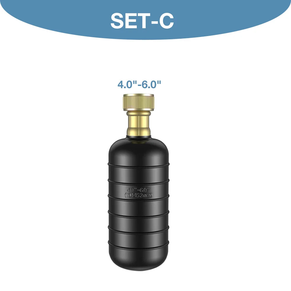 Rubber Drain Cleaning Bladder - Size Options