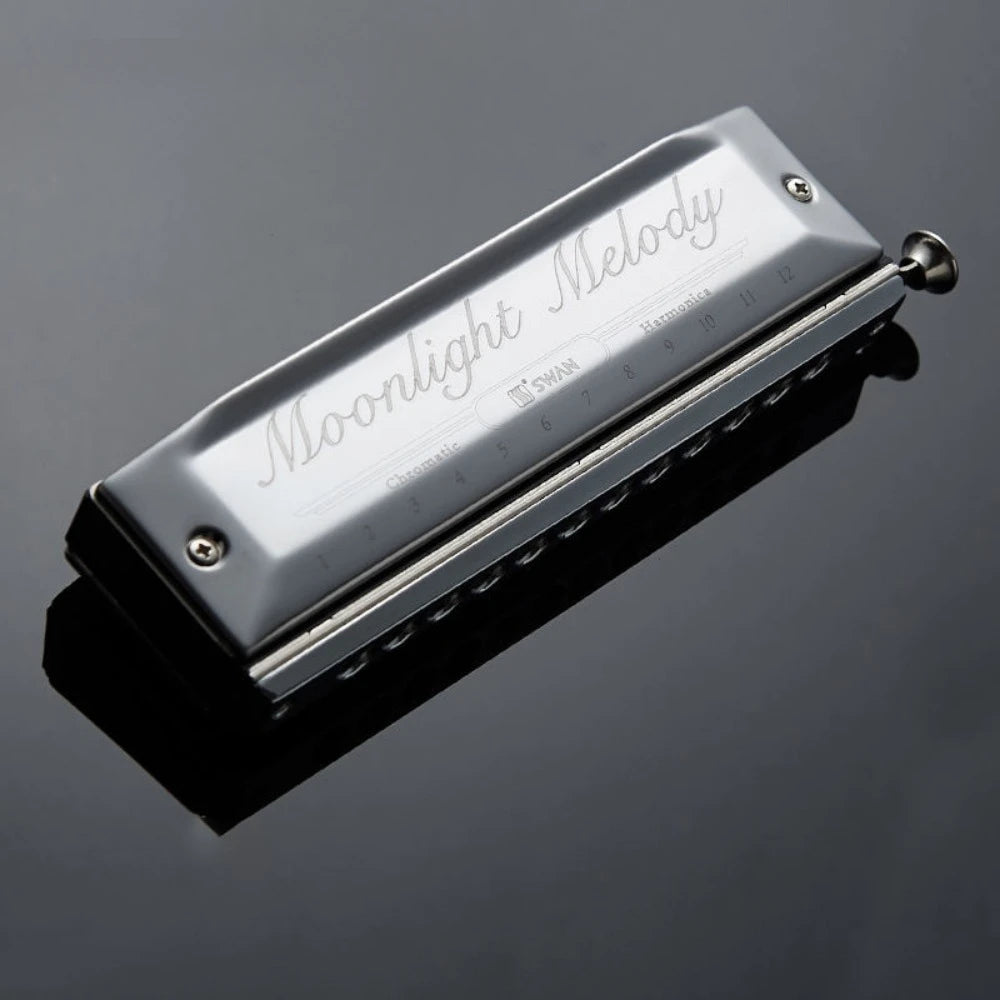 هارمونيكا كروماتيكية C-Key – 10 إلى 16 ثقباً