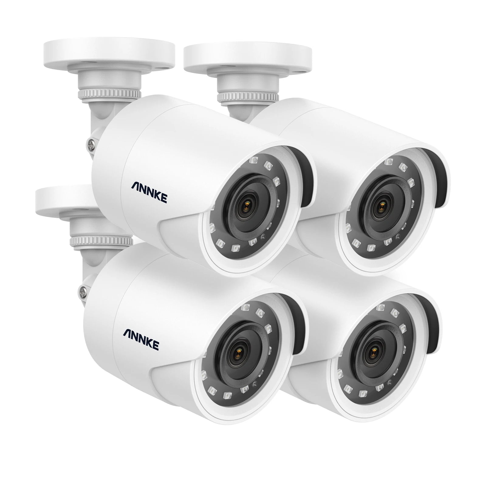 ANNKE 4 Camera 1080P CCTV Kit with Night Vision 30m IP66
