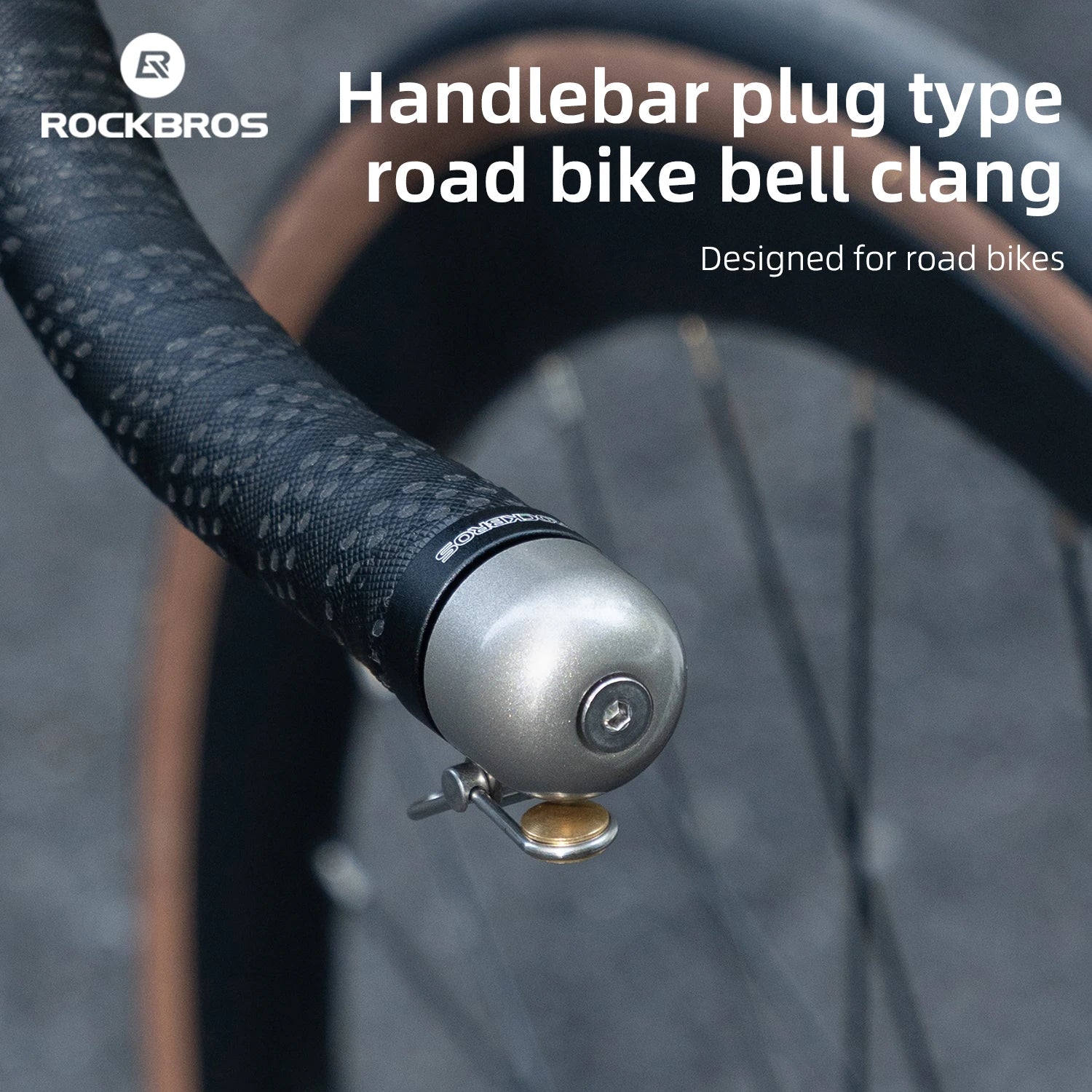 Bicycle Bell 100dB Loud Ring for 22.2mm Handlebars