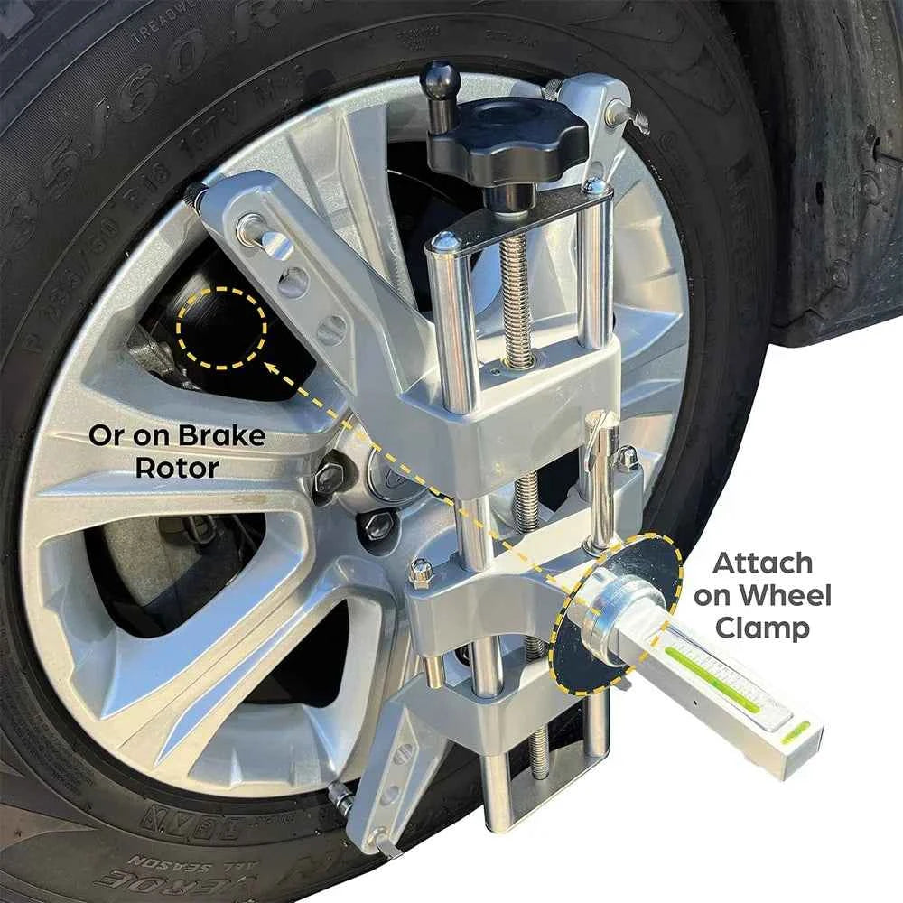 4-Wheel Positioning Magnetic Level Camber Gauge Tool