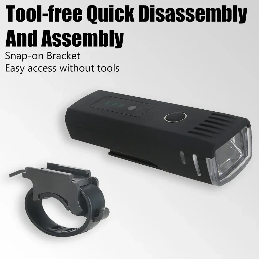 Rechargeable Bicycle Light - Front and Rear Options