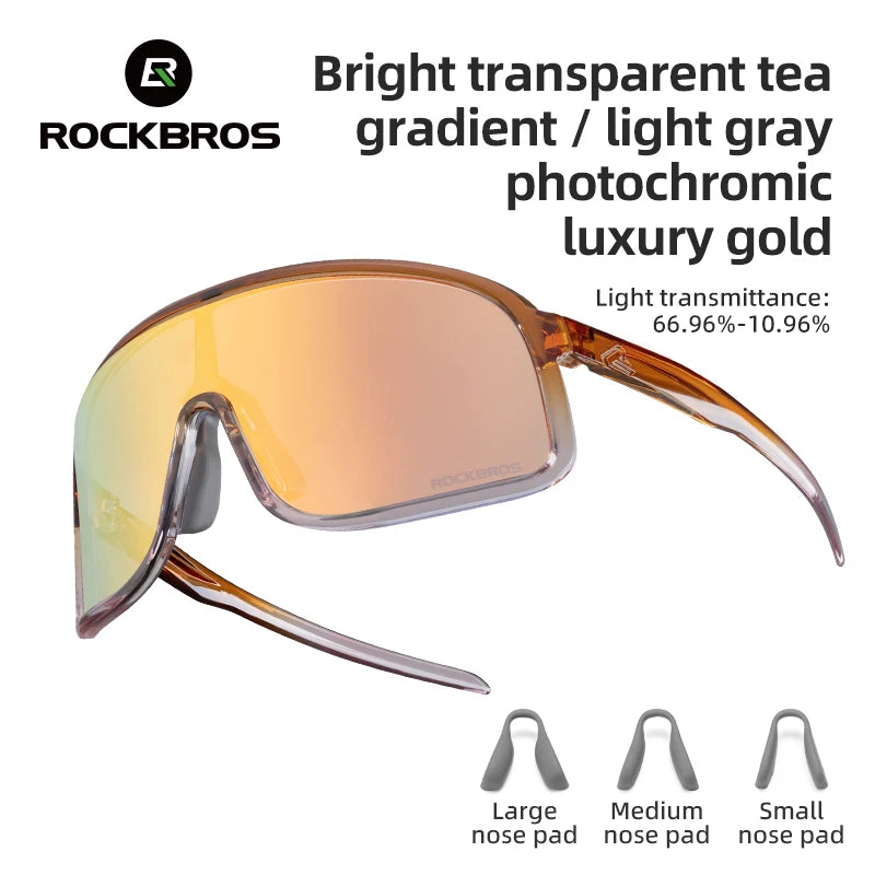 Photochromic MTB Cycling Glasses with UV400 Protection