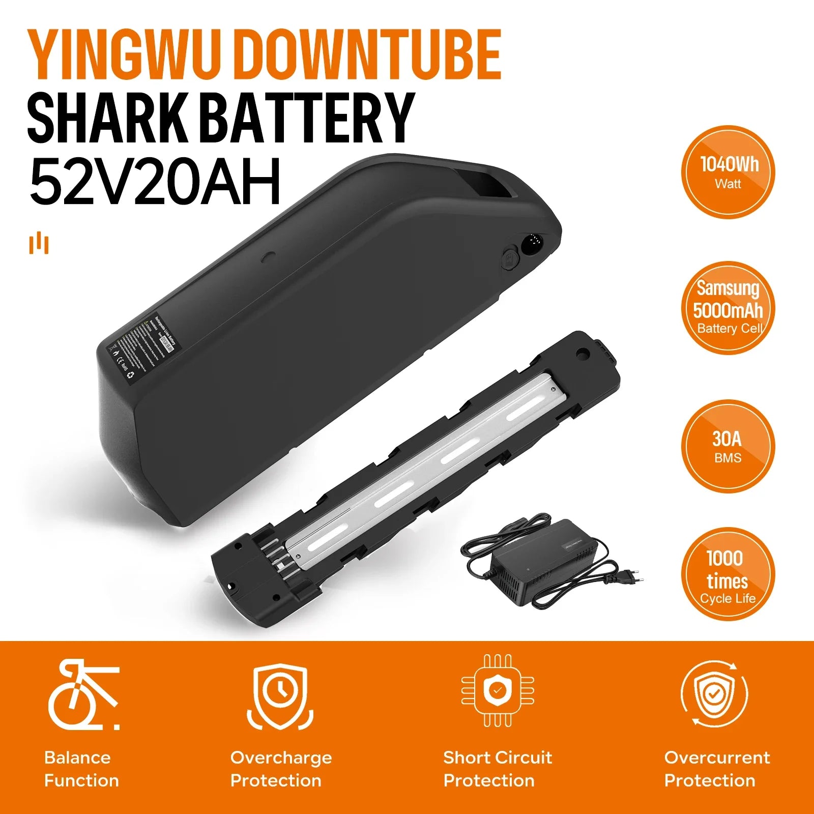 Electric Bicycle Battery Hailong 21700/18650 Pack for Powerful Ebikes