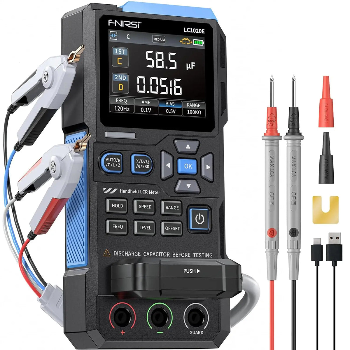 LC1020E Digital LCR Component Meter