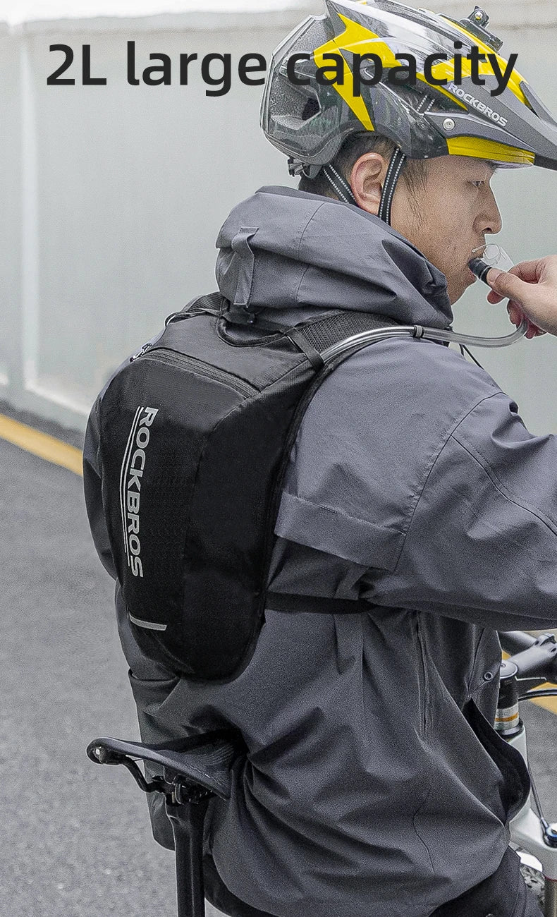 2L Hydration Backpack Running Vest with Water Bladder