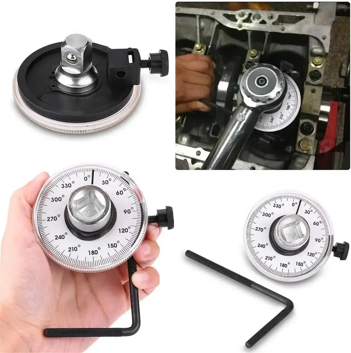 Half-Inch Drive Torque Angle Gauge