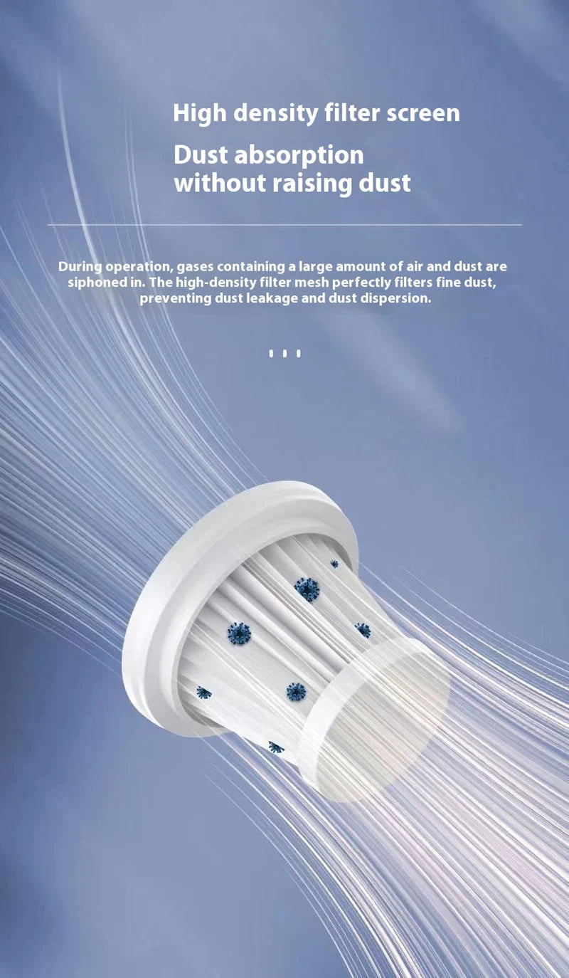 Wireless 690000Pa Car Vacuum Portabale Cleaner Cordless Handheld Vacuum High-power Vacuum Cleaner For Home Office Car New