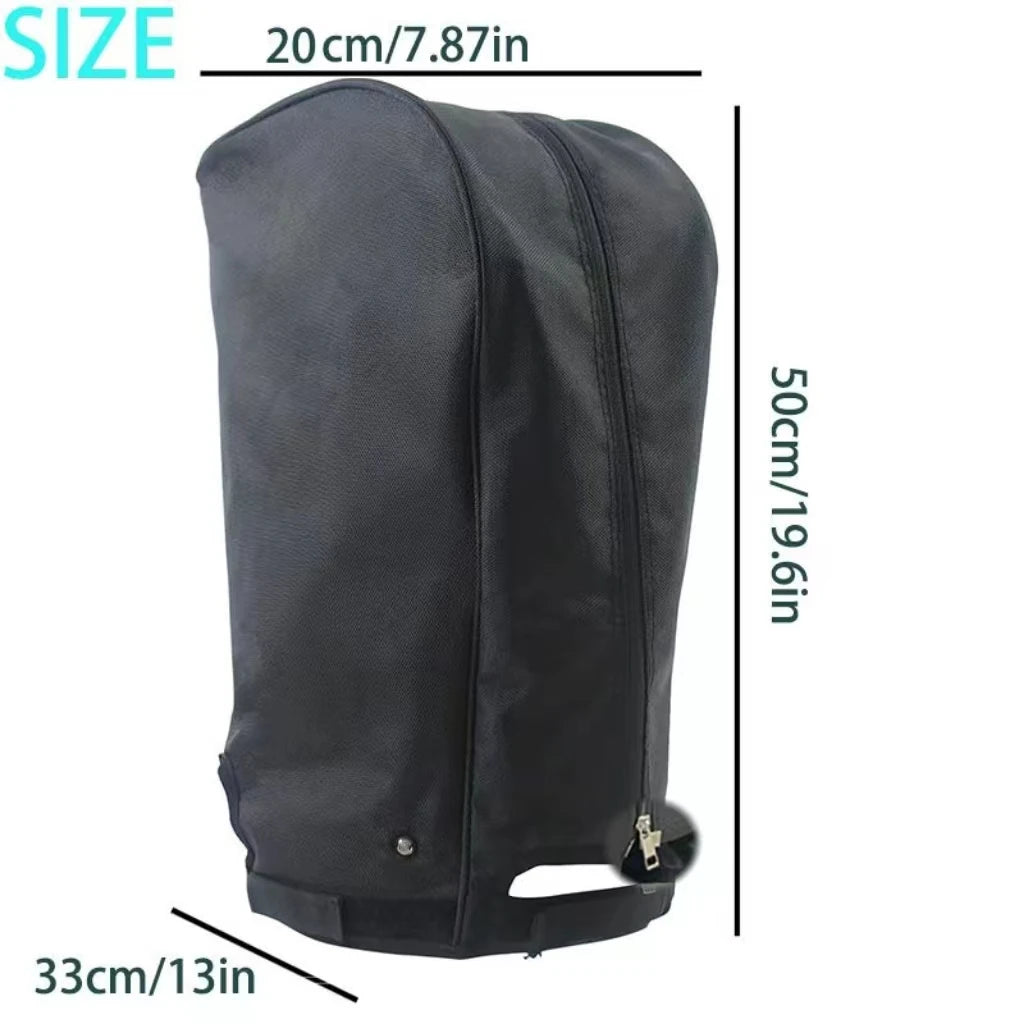 Golf Bag Dust Cover and Club Cap Cover