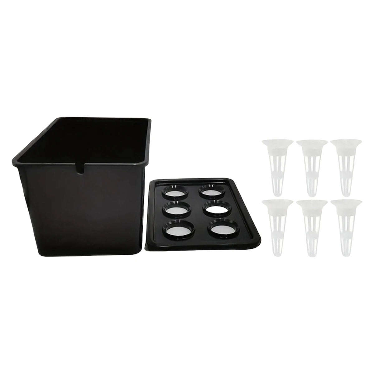 Six-Cup Hydroponic Seedling Box