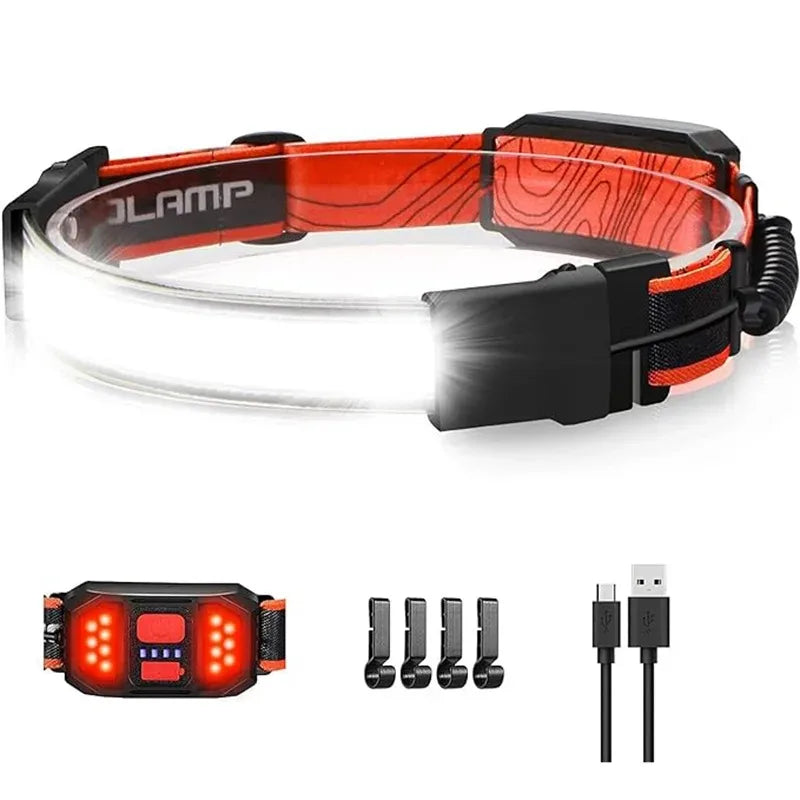 G13 Rechargeable COB LED Headlamp