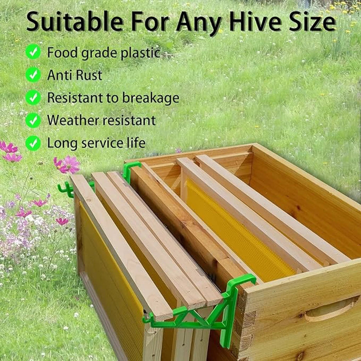 2-Piece Beehive Frame Holder Set