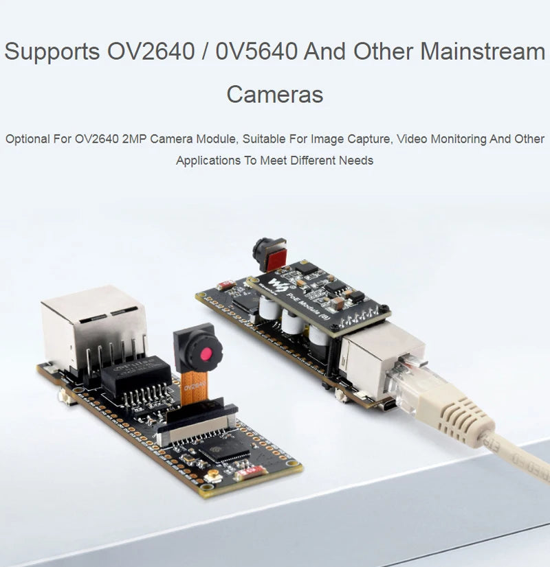 ESP32-S3 Ethernet-ontwikkelbord opties