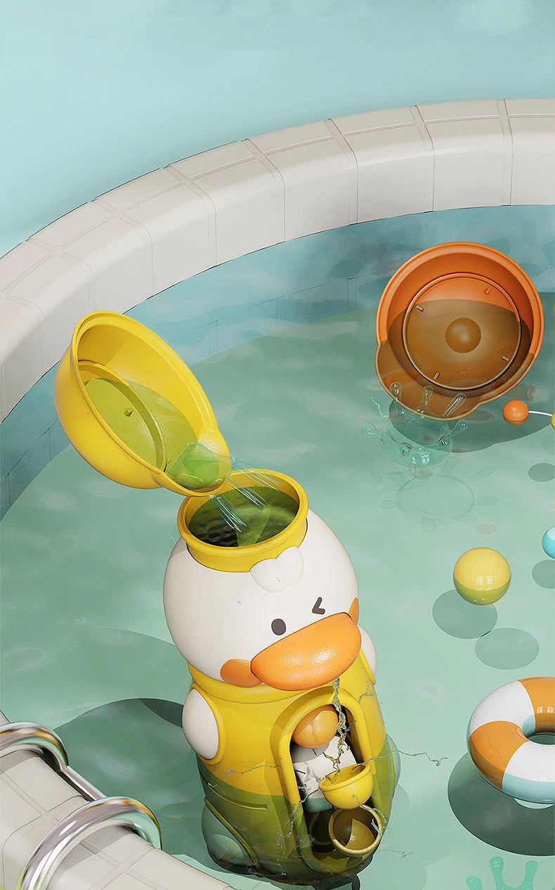 Duck Bath Spinner for Toddlers
