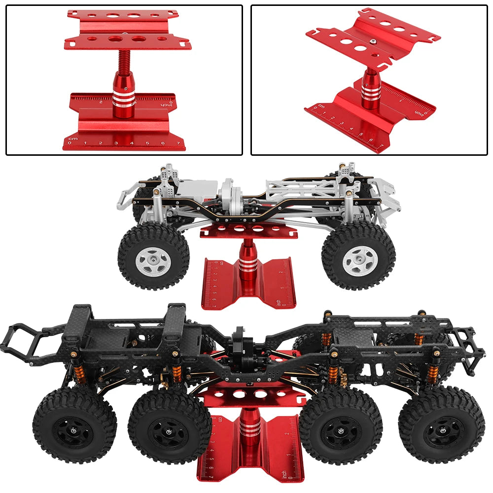 Rotating Aluminium RC Car Repair Stand, Mini & Large Options