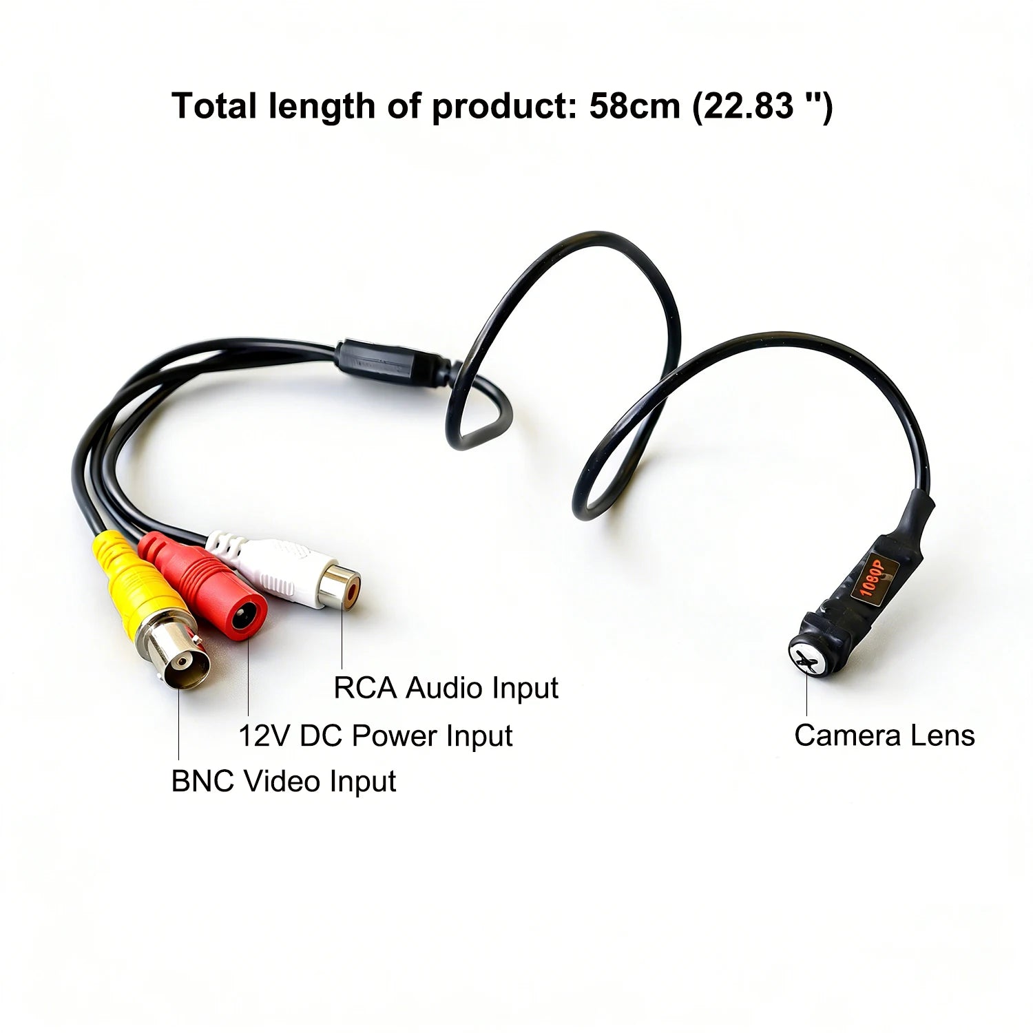 1080P Mini AHD Bedrade Beveiligingscamera met Microfoon, BNC-uitgang
