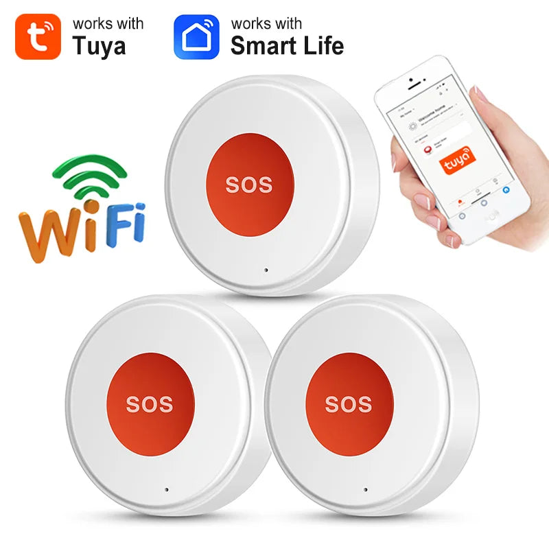 Tuya Wi-Fi SOS Button - Pack Options
