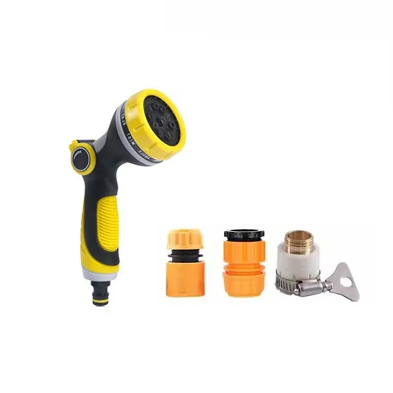 10-Pattern Garden Spray Gun with Optional 10m Hose Kit