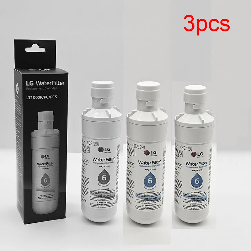 Refrigerator Water Filter accessories For LG LT1000P Compatible With ADQ74793501,ADQ74793502,MDJ64844601,AGF80300704,ADQ75795105