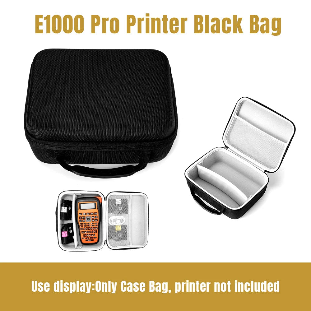 E1000PRO Label-Maker Case and Pictured Package Options