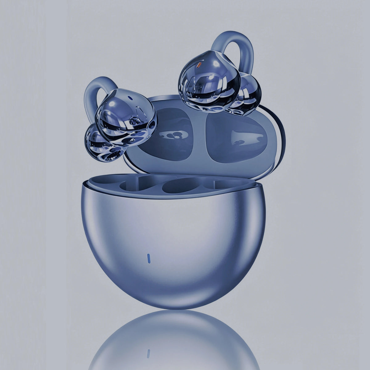 Wireless Ear-Clip Earbuds with Microphone
