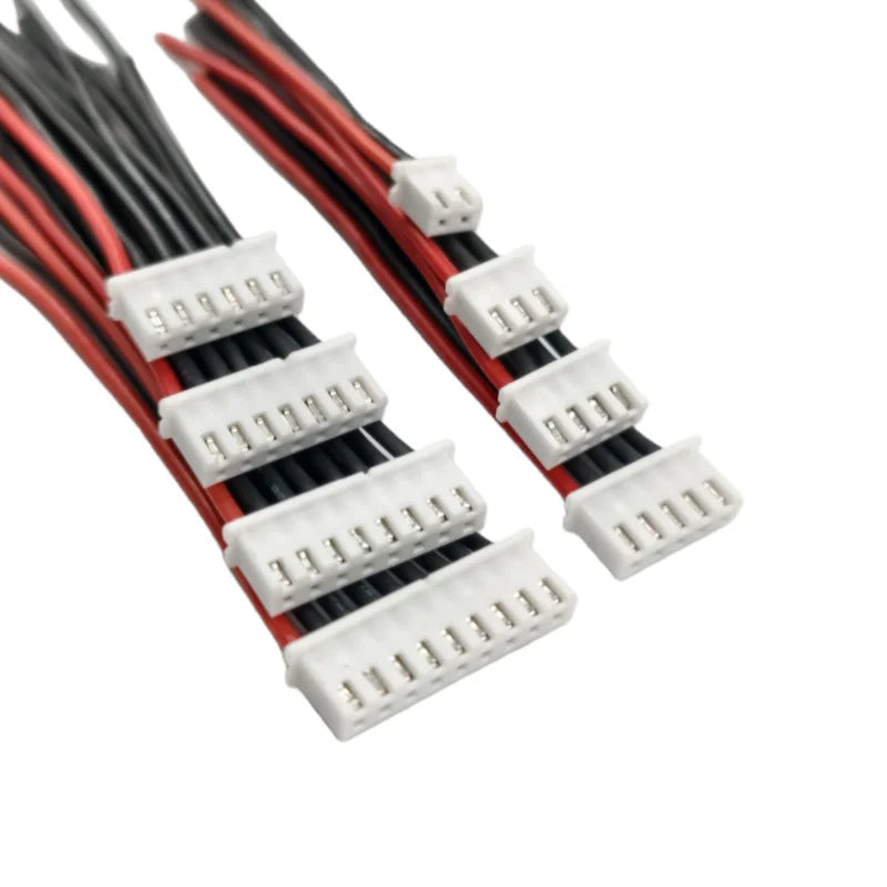 Prívodné vodiče balansovacieho konektora LiPo - balenie 10 ks, 1S až 8S