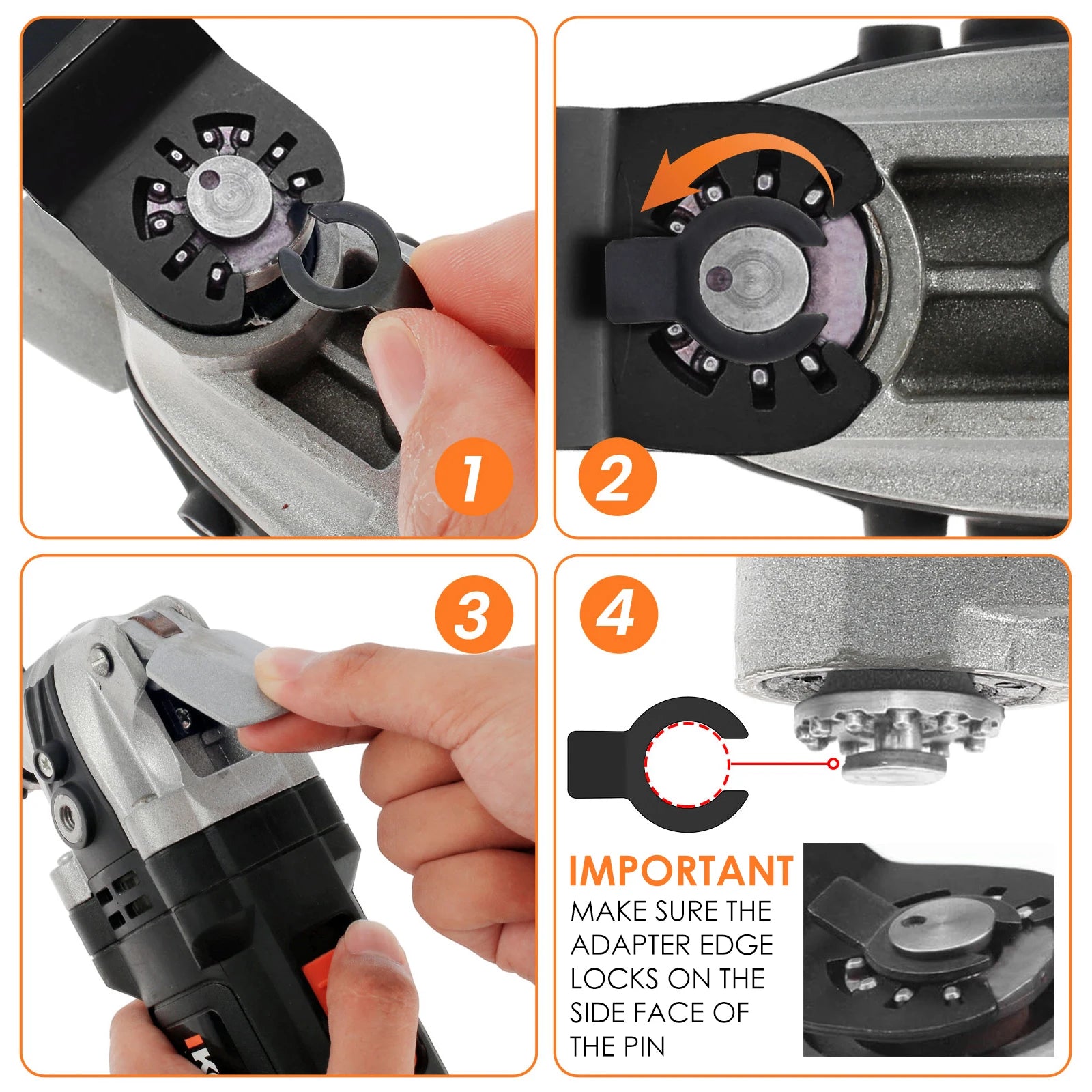 8/10Pcs Japanese Oscillating Saw Blades HighCarbon teel Bi-Metal Curved edge Multitool Blades Sharp Wear Resistant Cutter Blade