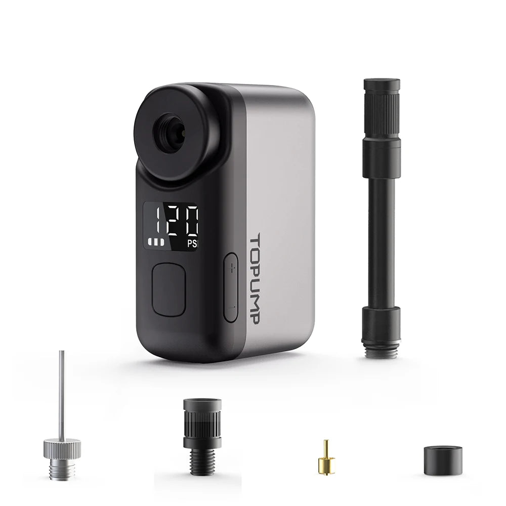 Electric Mini Portable Bike Pump 120PSI with Display